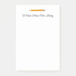 Post-it® Note Du Crayon Professeur