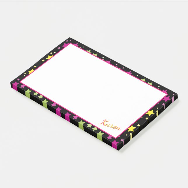 Post-it® Note personnalisée pour Karen ou vous (Incliné)
