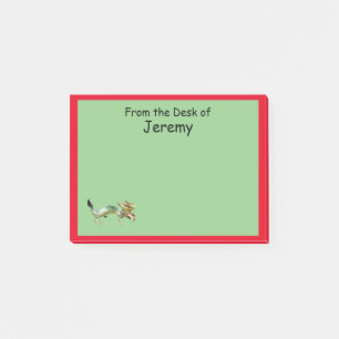 Post-it® Note post-it - Dragon et frontière rouge