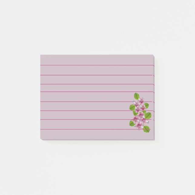 Post-it® Note Post-it rose (Devant)