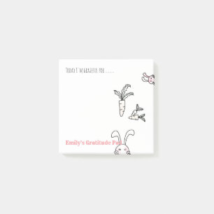 Post-it® Notelets de Gratitude Personnalisés - Quitter le M