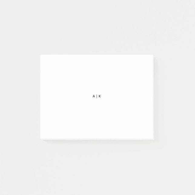 Post-It® Notes, 4" x 3" (Devant)