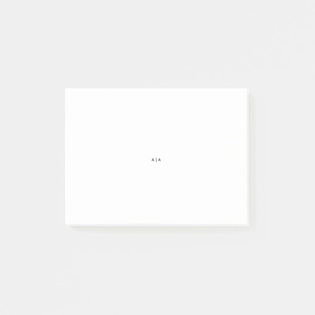 Post-It® Notes, 4" x 3" (Devant)