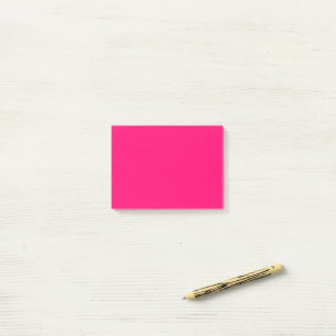 Post-it® Notes à collants roses Neon - Commandes personnali