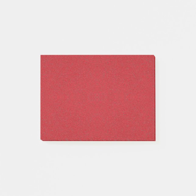 Post-it® Notes à collants rouges à deux finitions de tomate (Devant)