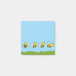 Post-It Notes Abeilles Heureuses
