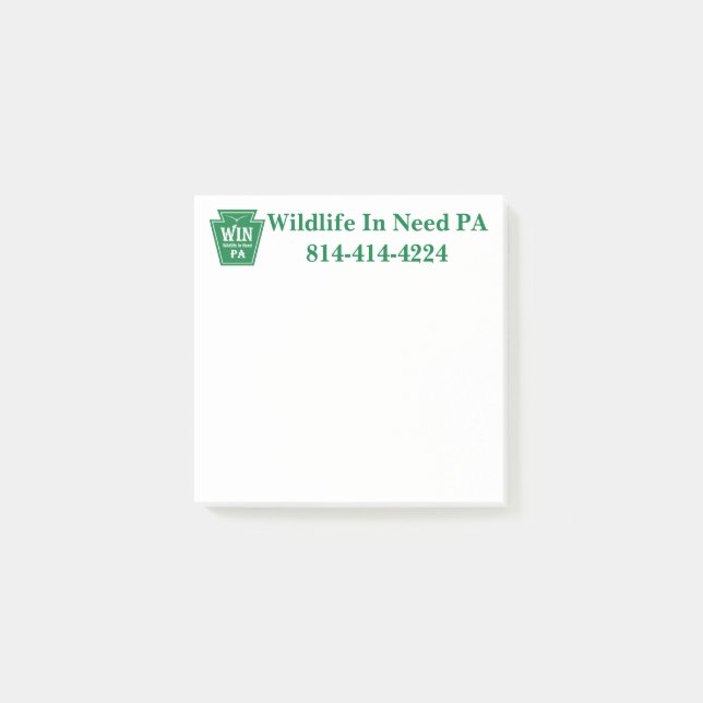 Post-it® Notes adhésives Logo WIN (Devant)