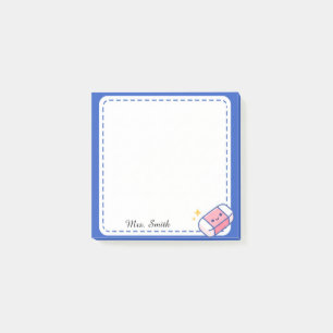 Post-it® Notes adhésives personnalisées pour enseignant ave