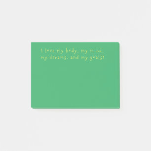 Post-It Notes _ affirmations positives