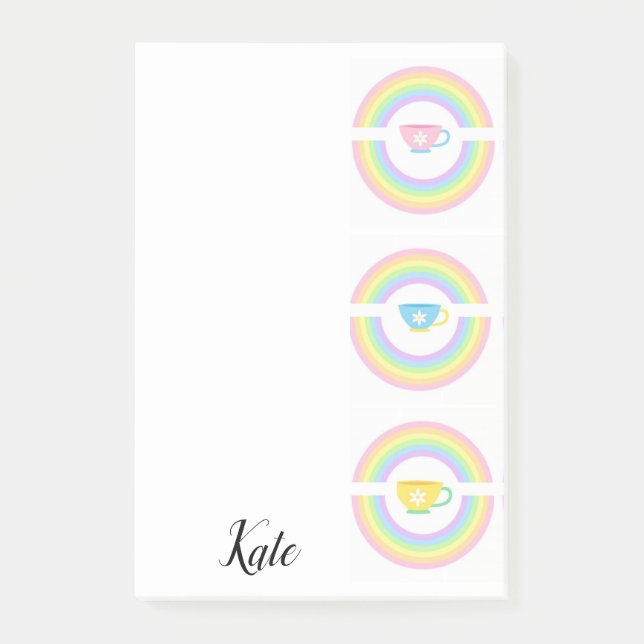 Post-it Notes Arc-en-ciel (Devant)