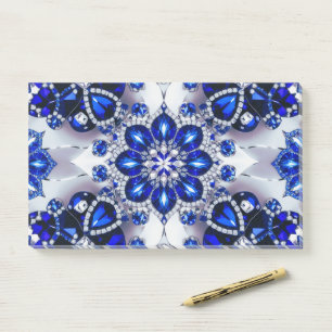 Post-it® Notes aux couleurs Bleues Blances