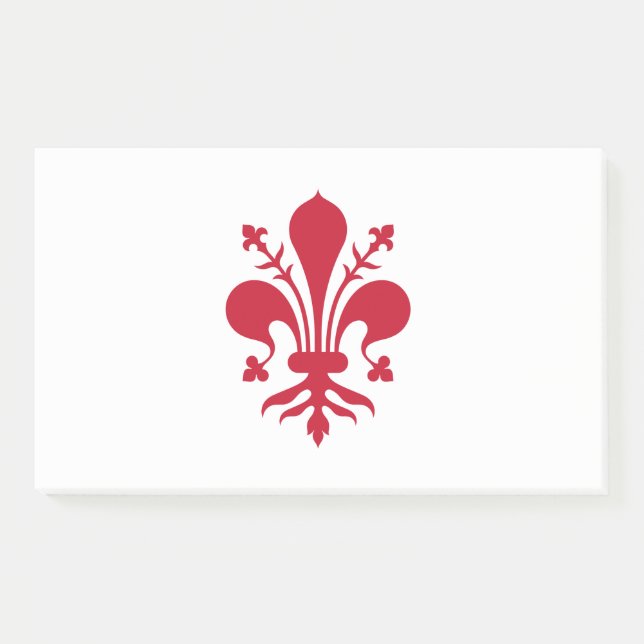 Post-it® Notes avec le drapeau de Florence, Toscane, Italie (Devant)