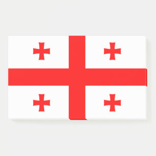 Post-it® Notes avec le drapeau de la Géorgie
