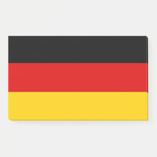 Post-it® Notes avec le drapeau de l'Allemagne