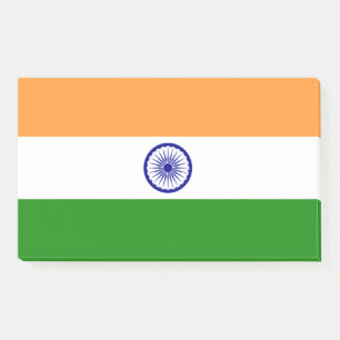 Post-it® Notes avec le drapeau de l'Inde