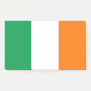 Post-it® Notes avec le drapeau de l'Irlande