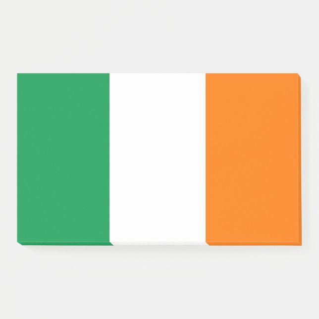 Post-it® Notes avec le drapeau de l'Irlande (Devant)