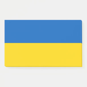 Post-it® Notes avec le drapeau de l'Ukraine