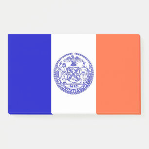 Post-it® Notes avec le drapeau de New York City, USA