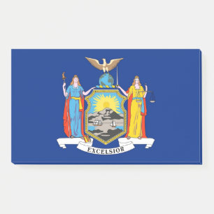 Post-it® Notes avec le drapeau de New York, USA