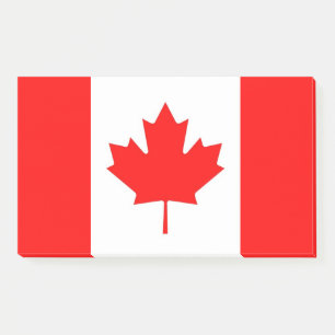 Post-it® Notes avec le drapeau du Canada