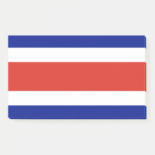 Post-it® Notes avec le drapeau du Costa Rica