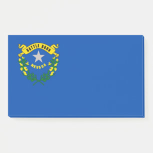 Post-it® Notes avec le drapeau du Nevada, USA