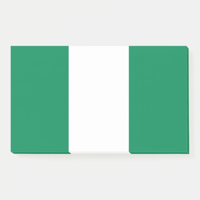 Post-it® Notes avec le drapeau du Nigeria (Devant)