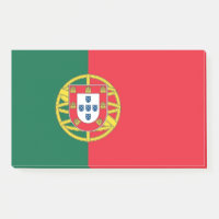 Notes avec le drapeau du Portugal