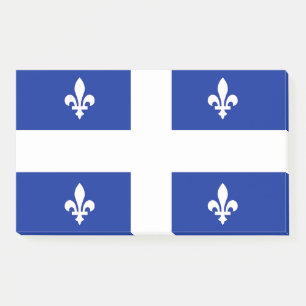 Post-it® Notes avec le drapeau du Québec, Canada