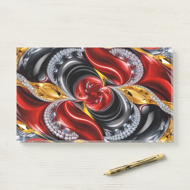 Post-it® Notes avec les couleurs allemandes (Sur un bureau)