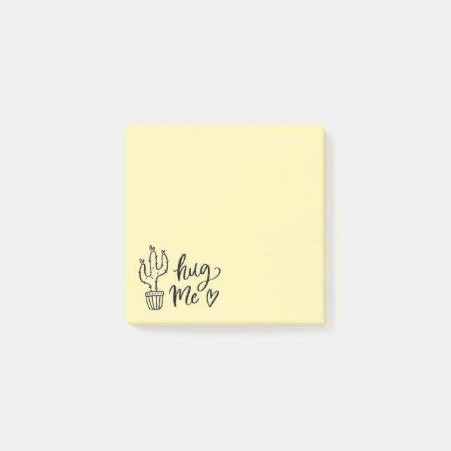 Post-It Notes Cactus Câlin (Devant)