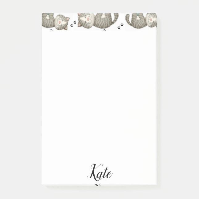 Post-it Notes Chats Chatons (Devant)