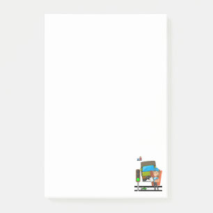 Post-it® Notes Chauffeur de Camion Féminin