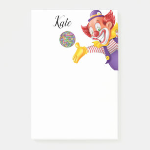 Post-it Notes Clown