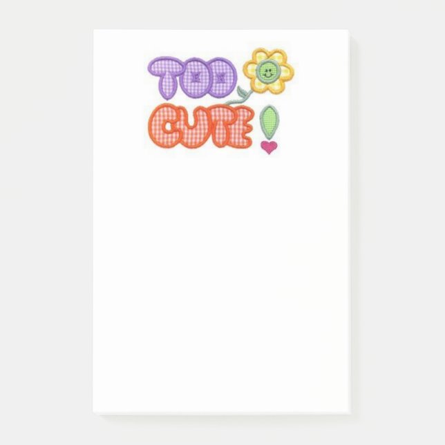 Post-it® Notes collantes (Devant)