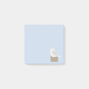 Post-it® Notes collantes de hibou de Milou