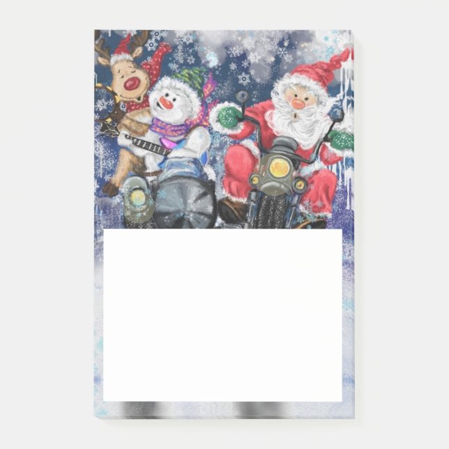 Post-it® Notes collantes de Noël Joyeux amis de Noël (Devant)
