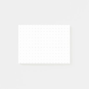 Post-it® Notes collantes de papier de graphique de grille