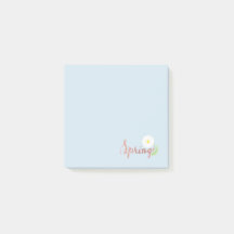 Notes collantes de ressort