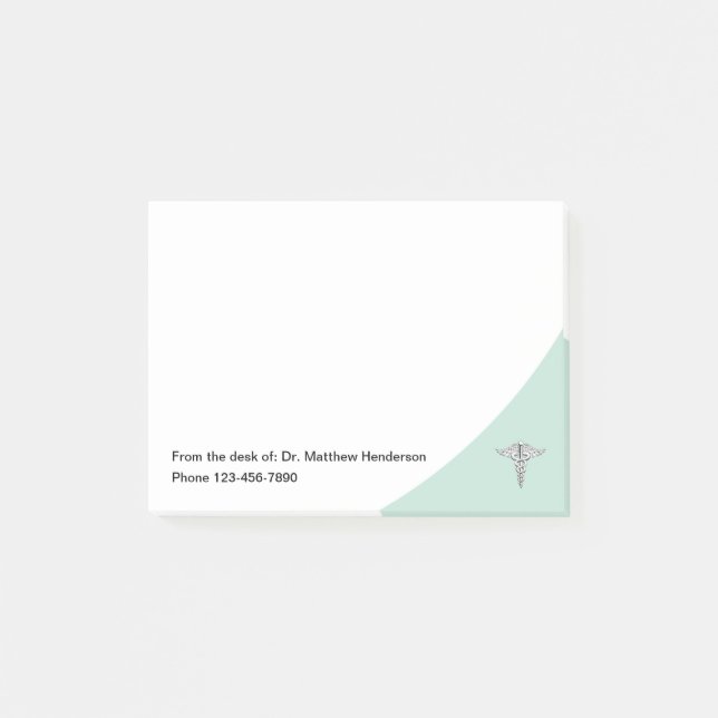 Post-it® Notes collantes Médicale Interoffice Doctor (Devant)