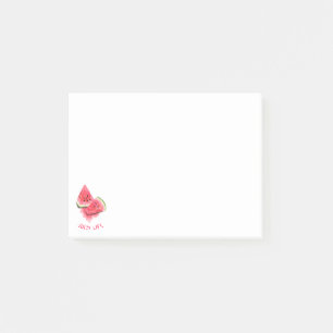 Post-it® Notes collantes Sweet Watermelon - Texte personnal