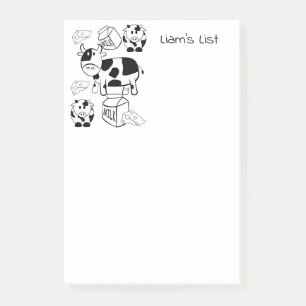 Post-it Notes Coloration des Vaches