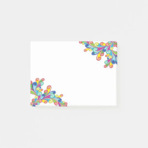 Post-it® Notes colorées de Courrier-it® de remous