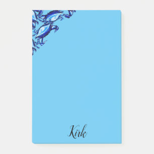 Post-it Notes Crabes bleus