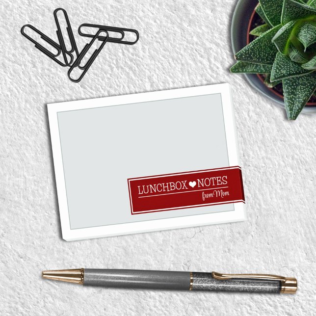 Post-it® Notes d'amour de la boîte de déjeuner (Créateur téléchargé)