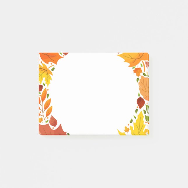 Post-it® Notes d'après automne (Devant)