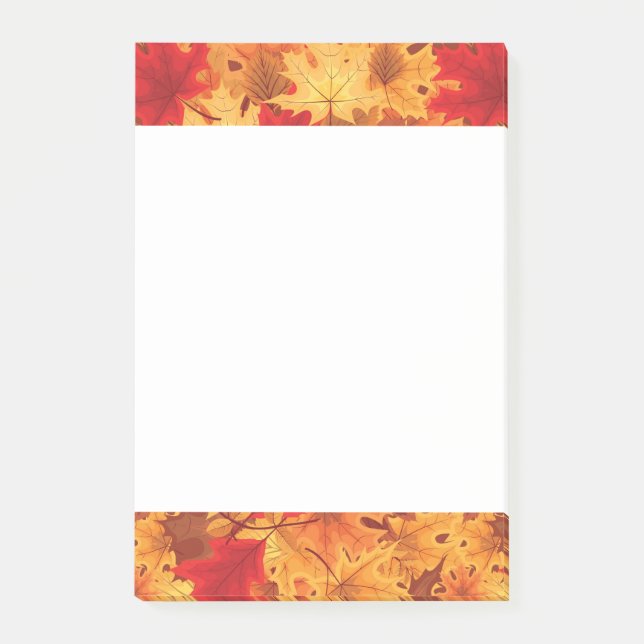Post-it® Notes d'après automne (Devant)