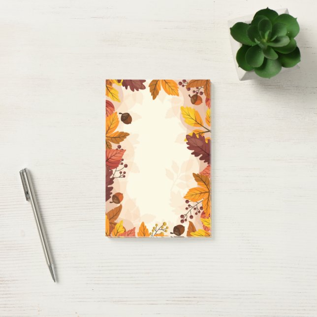 Post-it® Notes d'après automne (Bureau)