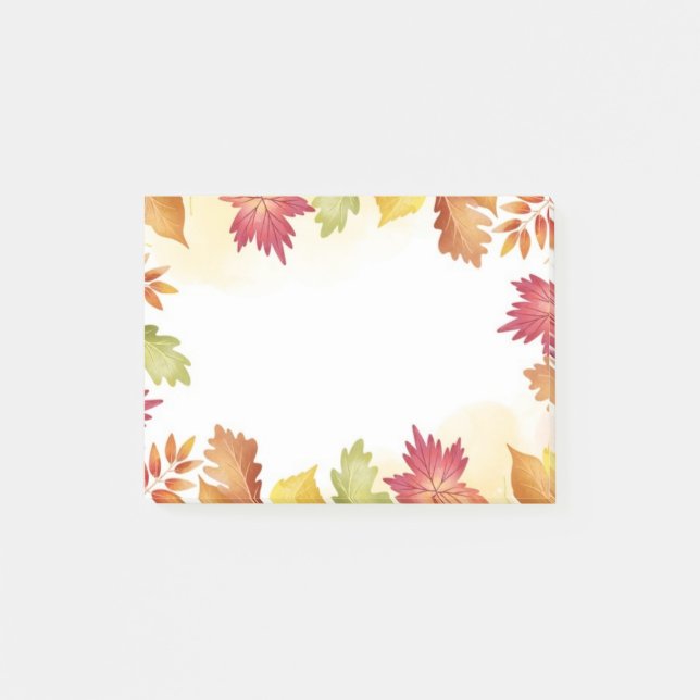 Post-it® Notes d'après automne (Devant)